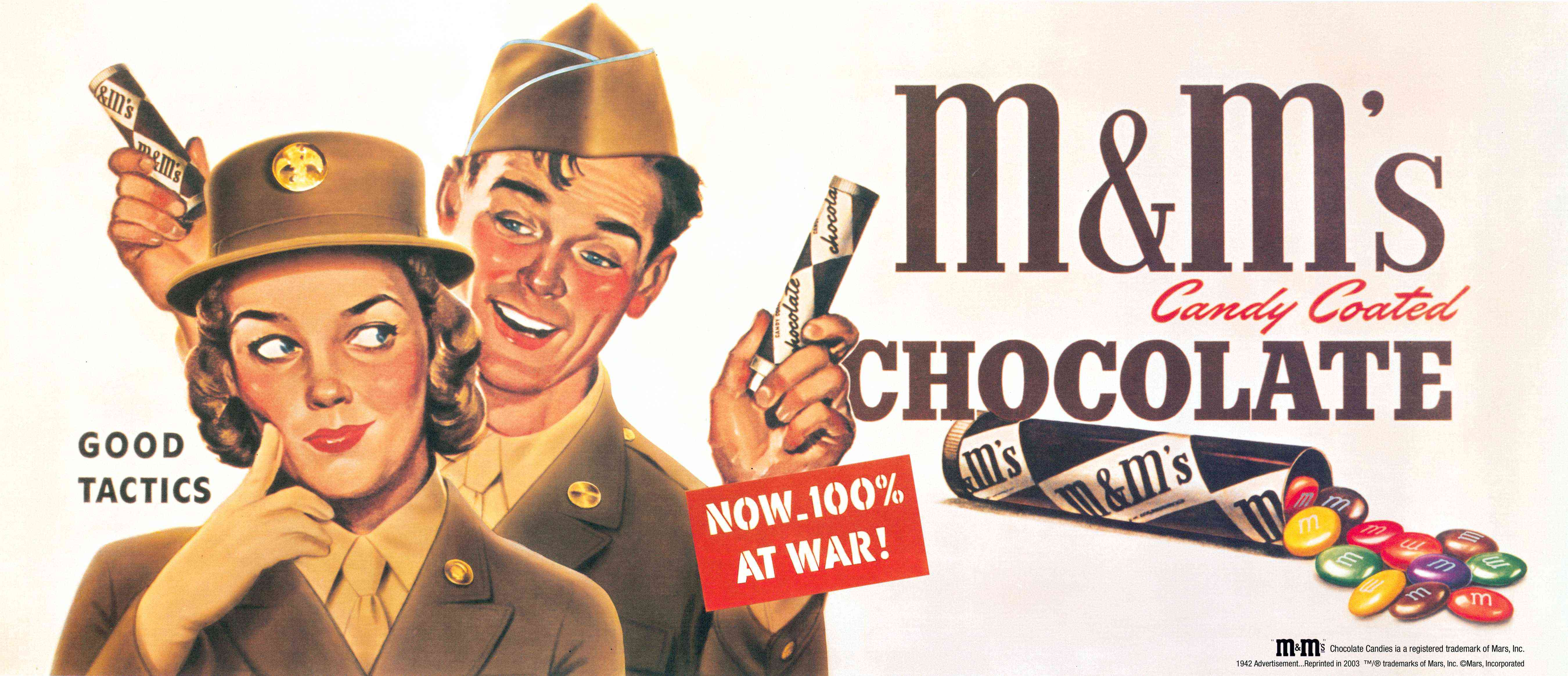 M&M candy for the Military - Atlas Repro Paperwork